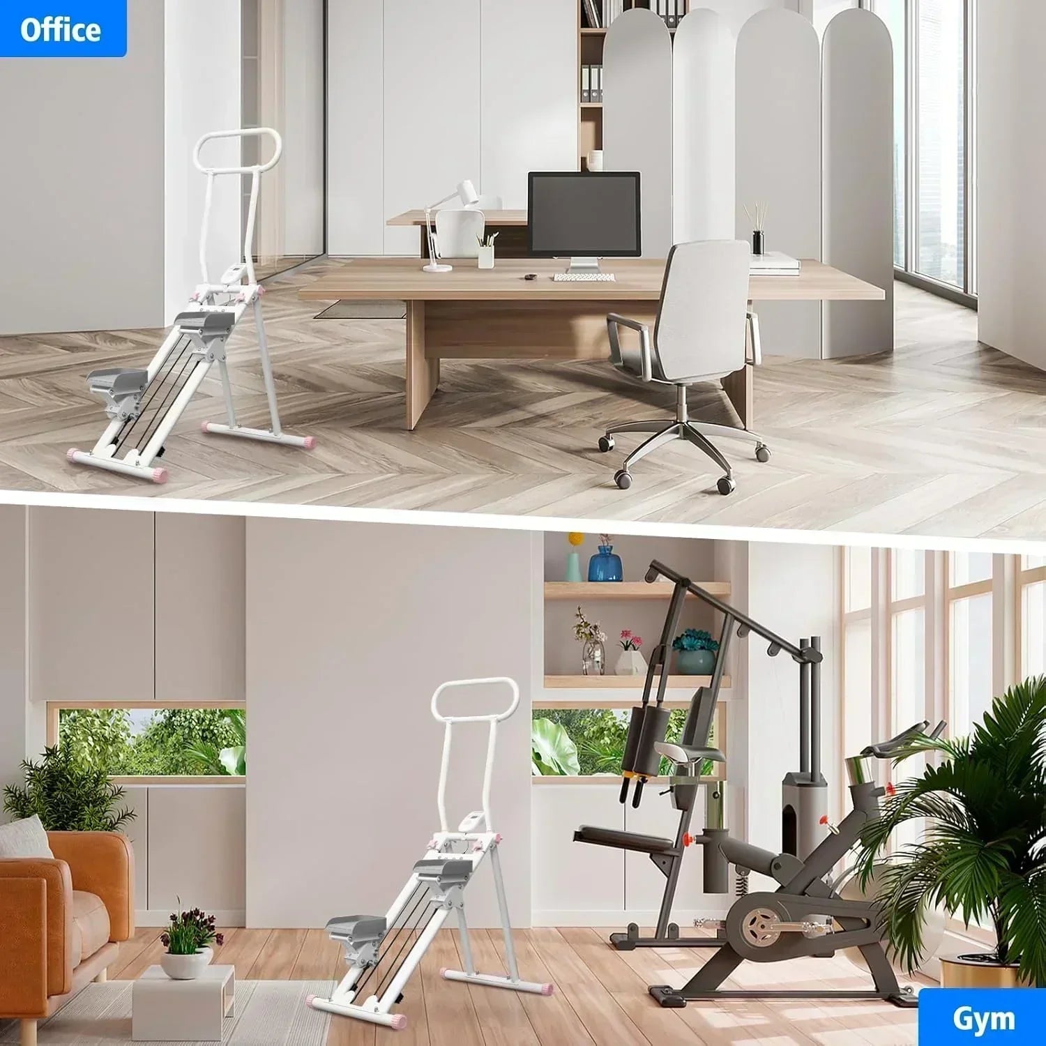 Stair Stepper for Home Gym Folding Vertical Climber Cardio Exercise Machine Stair Climber