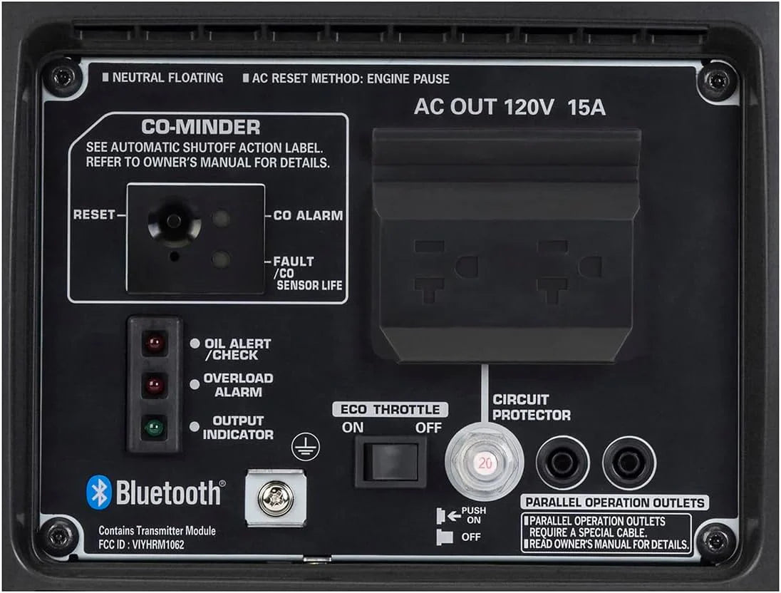 Honda 664240 EU2200i 2200 Watt Portable Inverter Generator with Co-Minder