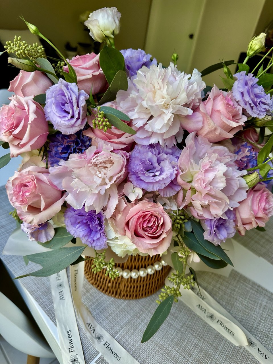 Flower arrangement "Ksenia Basket"